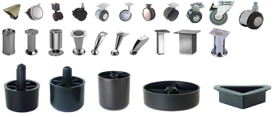 Мебельные ножки для стульев, шкафов и диванов: какие бывают?