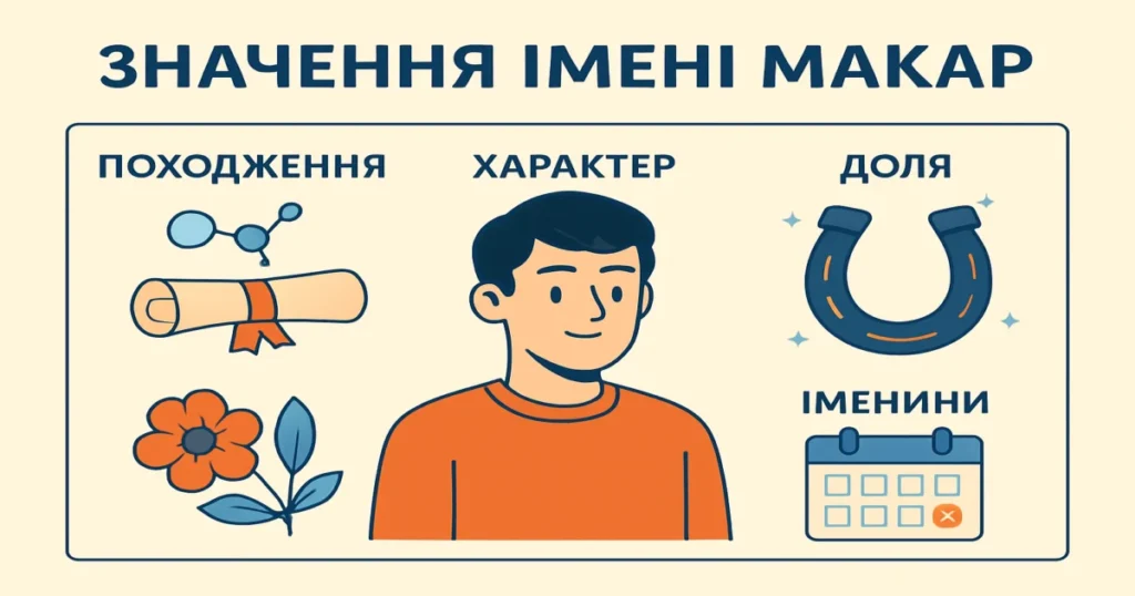 Значення імені Макар: походження, характер, доля та іменини