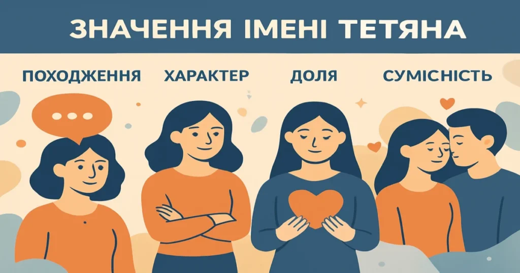 Значення імені Тетяна: походження, характер, доля та сумісність