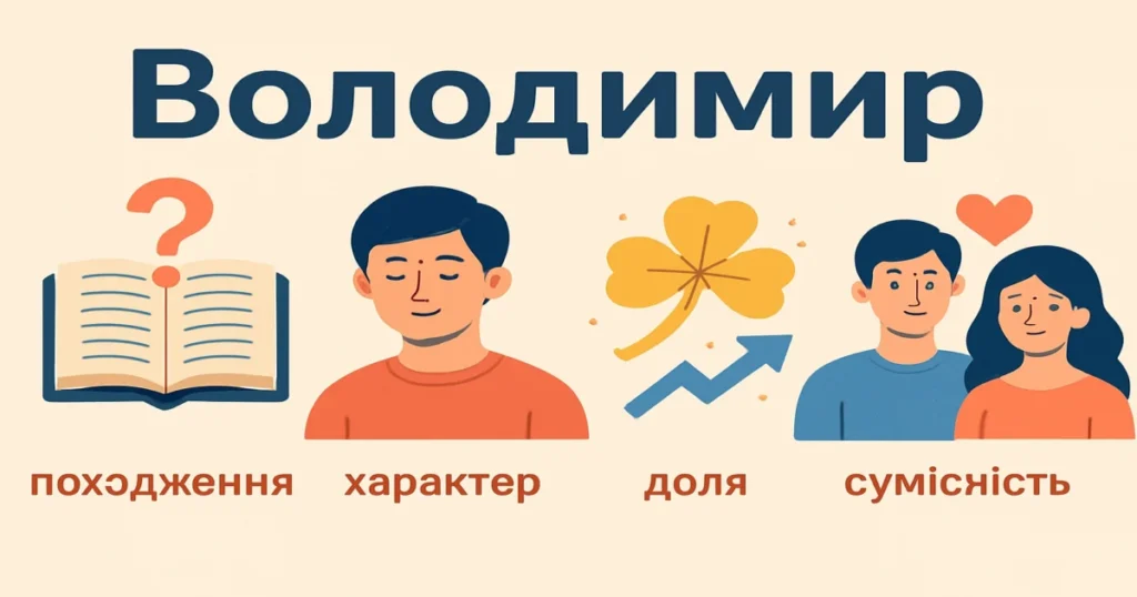 Значення імені Володимир: походження, характер, доля та сумісність
