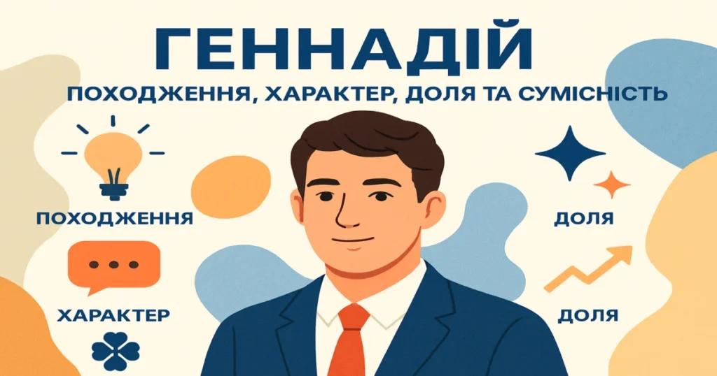 Значення імені Геннадій: походження, характер, доля та сумісність