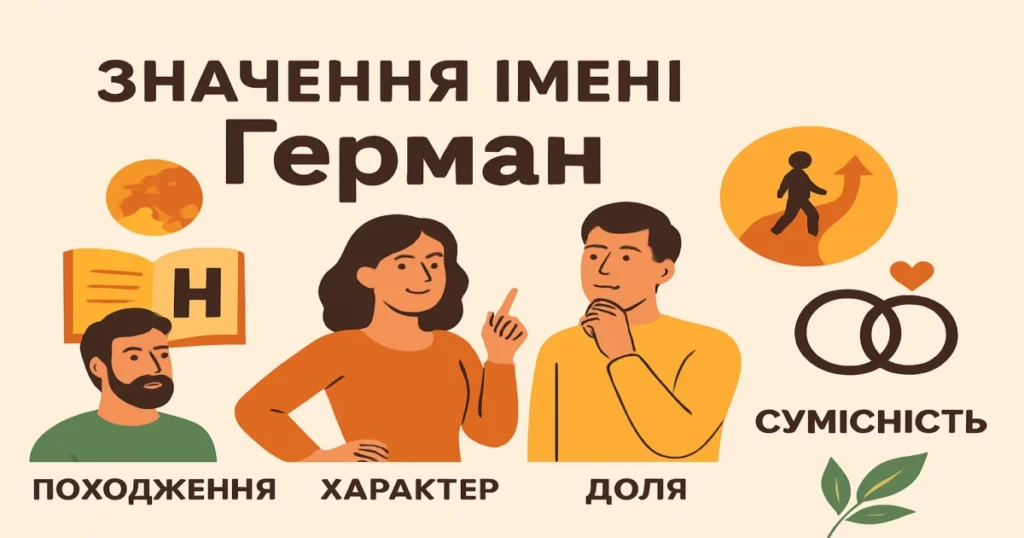 Значення імені Герман: походження, характер, доля та сумісність