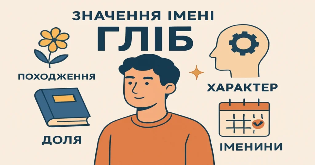 Значення імені Гліб: походження, характер, доля та іменини