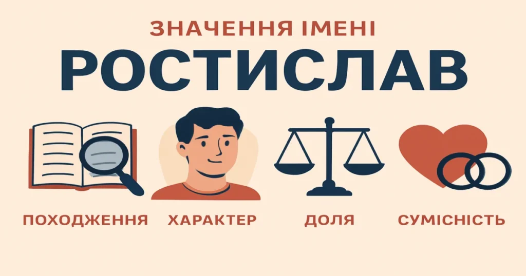 Значення імені Ростислав: походження, характер, доля та сумісність
